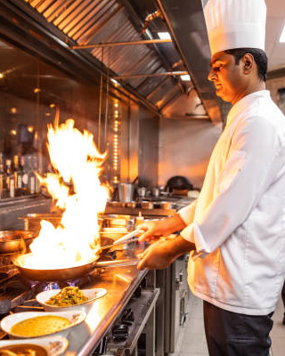 Skilled chef service at Vani Hotels and Resorts Una
